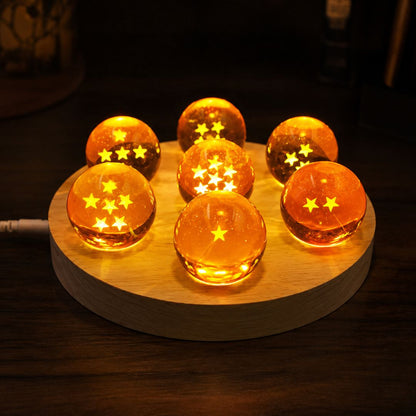 7-Star LED Crystal Ball Set