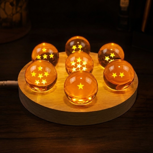 7-Star LED Crystal Ball Set