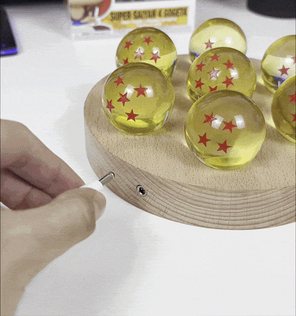 7-Star LED Crystal Ball Set