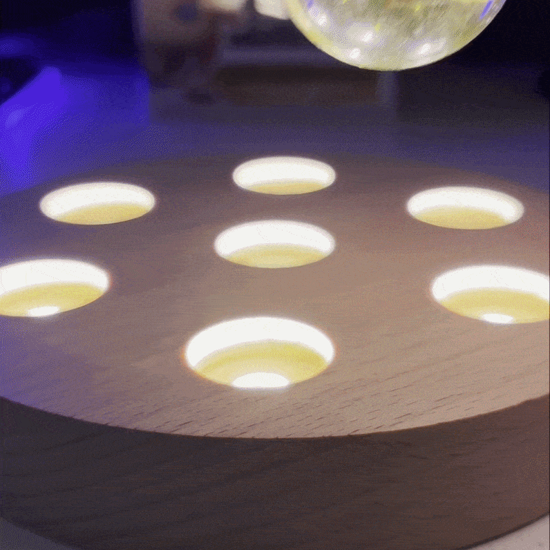 7-Star LED Crystal Ball Set